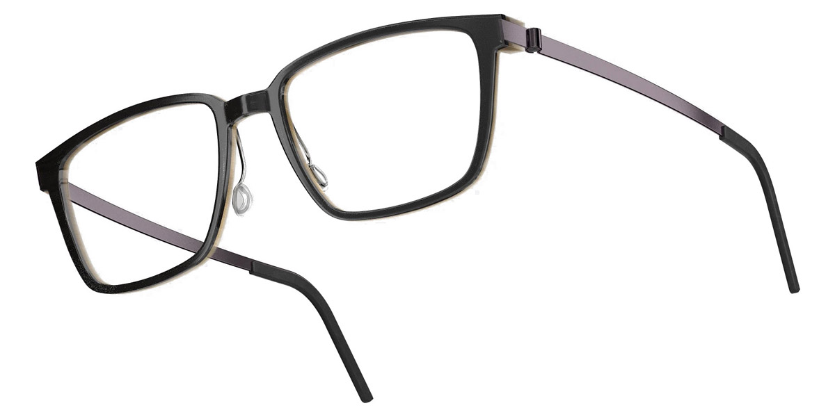 Color: Deep Black/Light Brown PU14 SL54 Rose Gold Mirrored-Medium Gray- Lindberg Buffalo Titanium LND1821H26PU1454