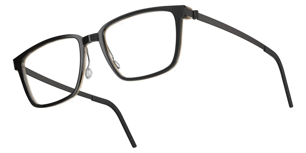 Color: Deep Black/Light Brown U9 SL82 Green Gradient- Lindberg Buffalo Titanium LND1821H26U954