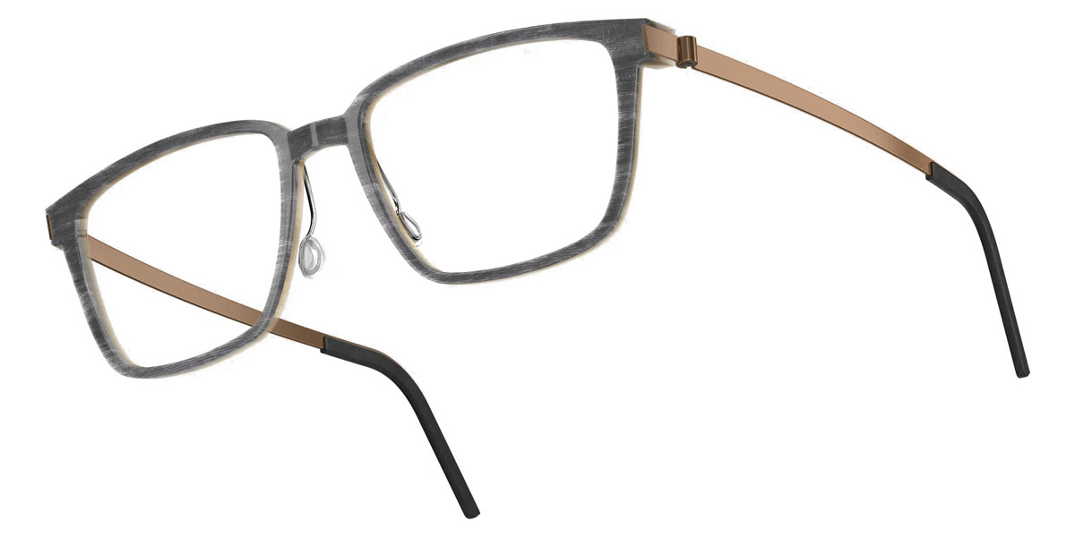 Color: Shadow/Light Brown PU15 SL93 Blue Gradient- Lindberg Buffalo Titanium LND1821HTE26PU1554