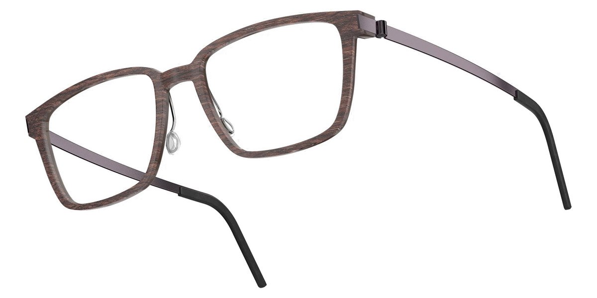 Color: Smoked Oak/Dark Brown PU14 IP02 Gray Polarized- Lindberg Buffalo Titanium LND1821WB11PU1454