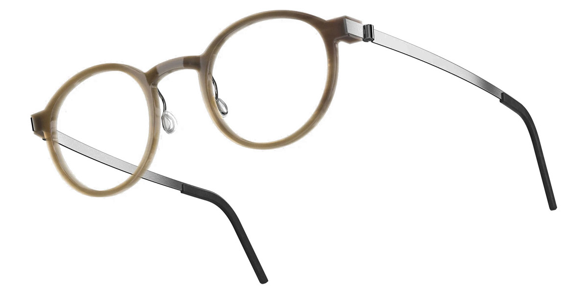 Color: Light Brown P10 SL10 Light Brown Gradient- Lindberg Buffalo Titanium LND1823H16P1047