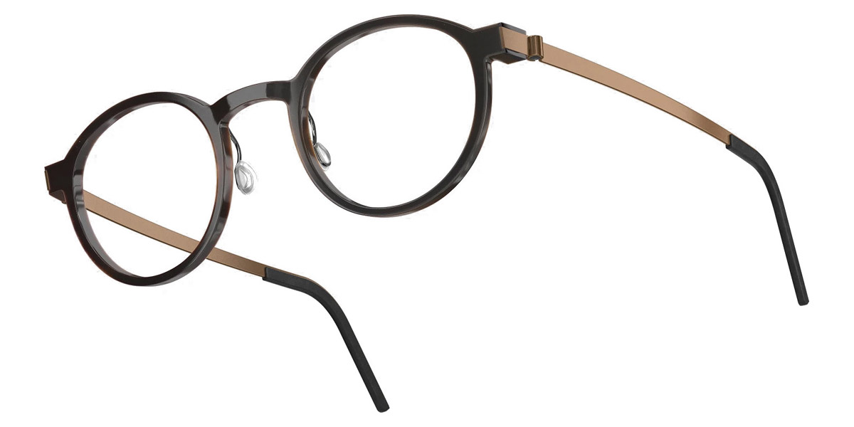 Color: Dark Brown PU15 SL103 Gray/Green Gradient- Lindberg Buffalo Titanium LND1823H20PU1547