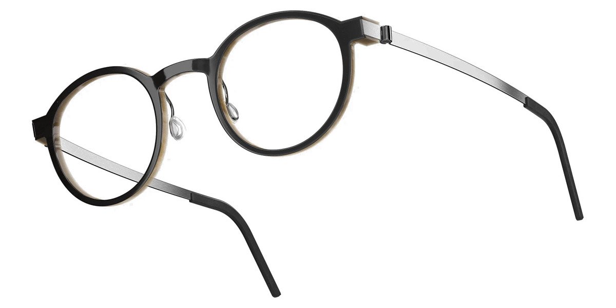 Color: Deep Black/Light Brown P10 SL82 Green Gradient- Lindberg Buffalo Titanium LND1823H26P1045