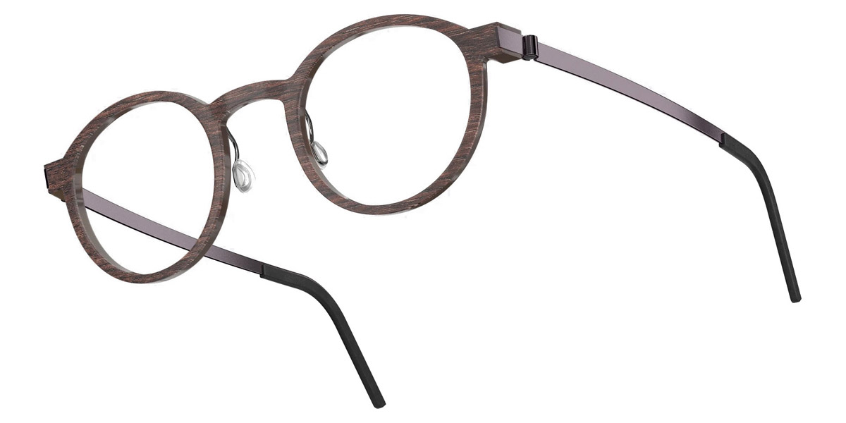 Color: Smoked Oak/Dark Brown PU14 SL16 Brown- Lindberg Buffalo Titanium LND1823WB11PU1445