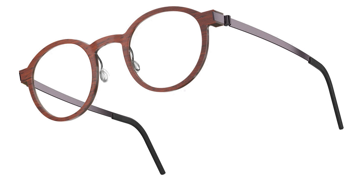 Color: Padauk/Dark Brown PU14 SL82 Green Gradient- Lindberg Buffalo Titanium LND1823WD13PU1447