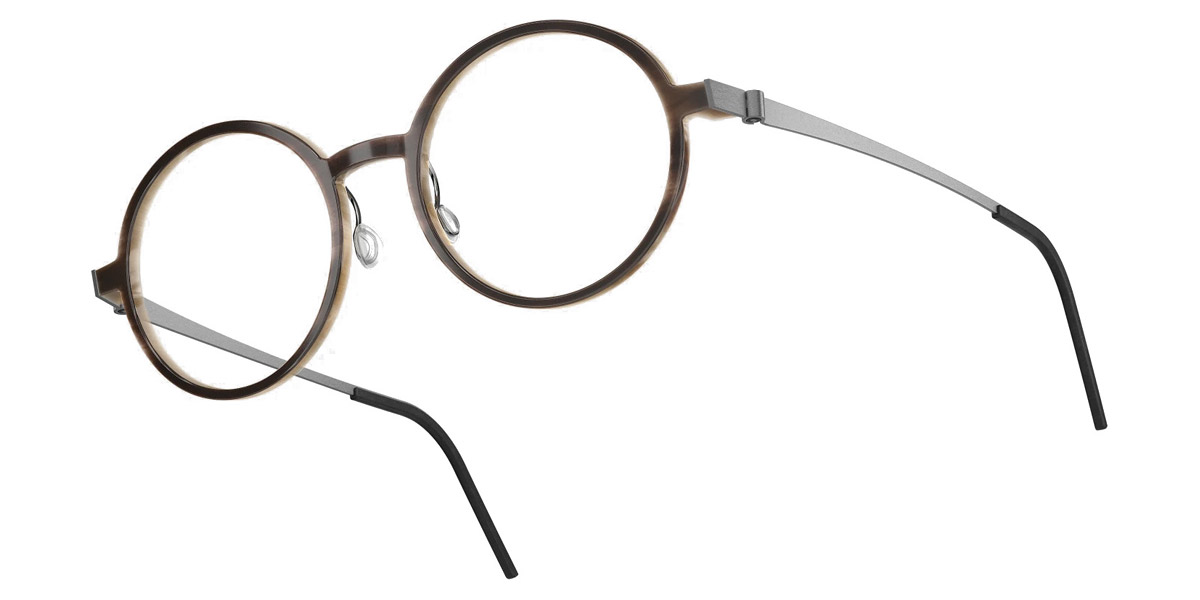 Color: Medium Brown/Light Brown 10 SL16 Brown- Lindberg Buffalo Titanium LND1827H181050