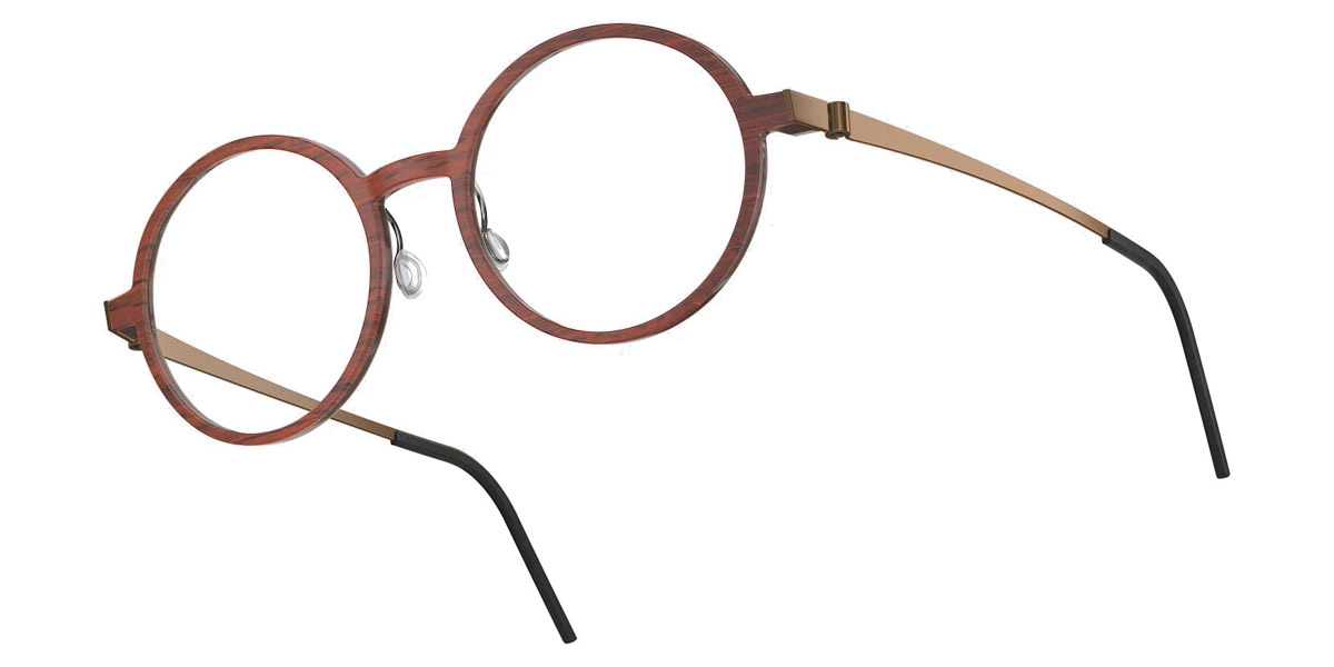 Color: Padauk/Dark Brown PU15 SL02 Gray Green- Lindberg Buffalo Titanium LND1827WD13PU1550