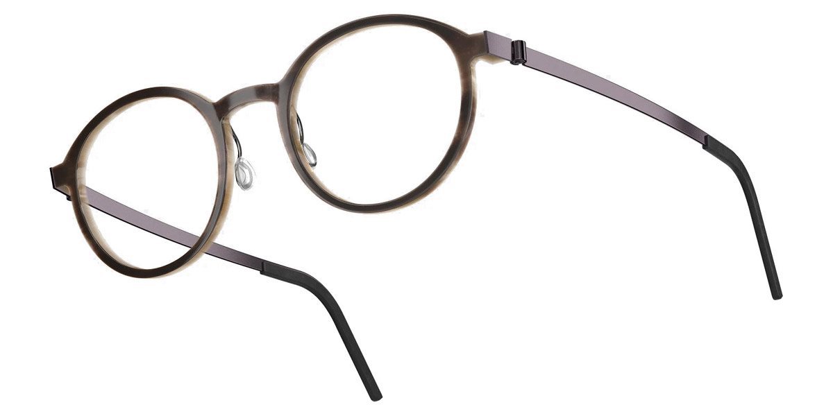 Color: Medium Brown/Light Brown PU14 SL101 Warm Gray- Lindberg Buffalo Titanium LND1828H18PU1445