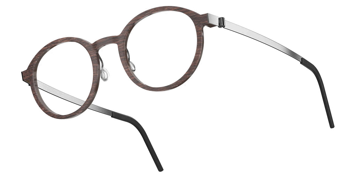 Color: Smoked Oak/Dark Brown P10 SL18 Gray/Brown Gradient- Lindberg Buffalo Titanium LND1828WB11P1045