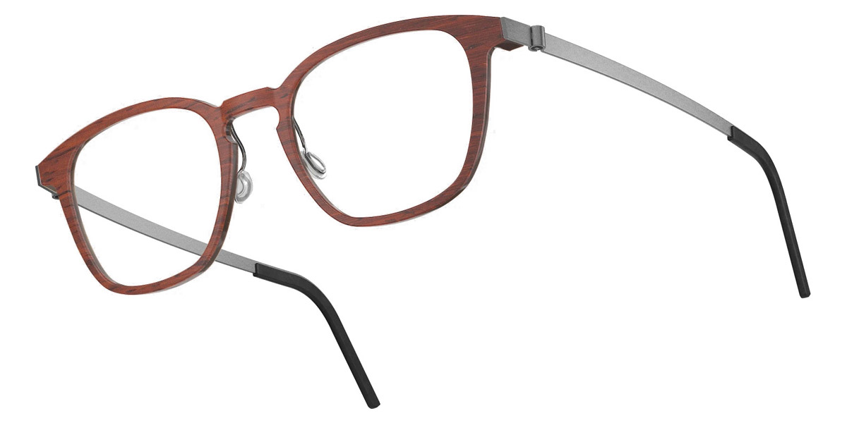 Color: Padauk/Dark Brown 10 SL86 Dark Gray Gradient- Lindberg Buffalo Titanium LND1843WD131049