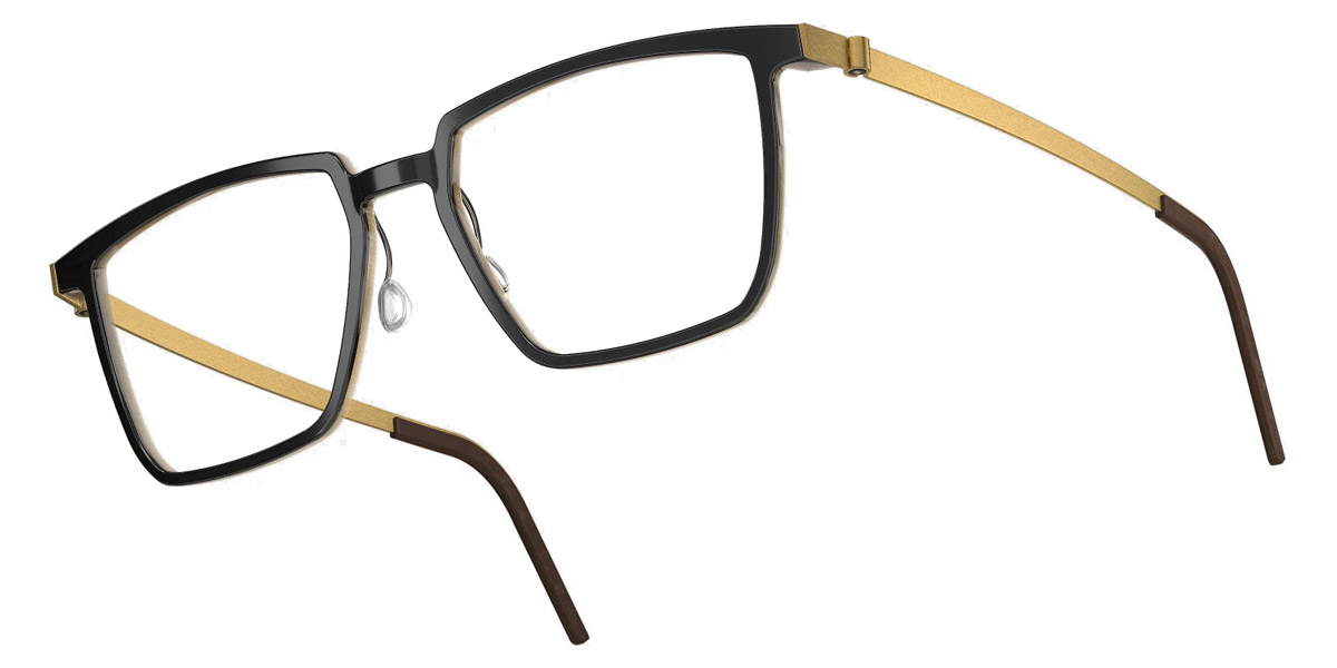 Color: Deep Black/Light Brown GT SL101 Warm Gray- Lindberg Buffalo Titanium LND1844H26GT55