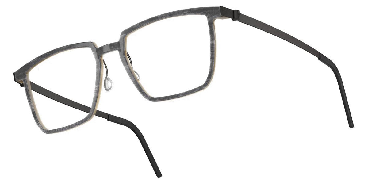 Color: Shadow/Light Brown U9 SL86 Dark Gray Gradient- Lindberg Buffalo Titanium LND1844HTE26U953