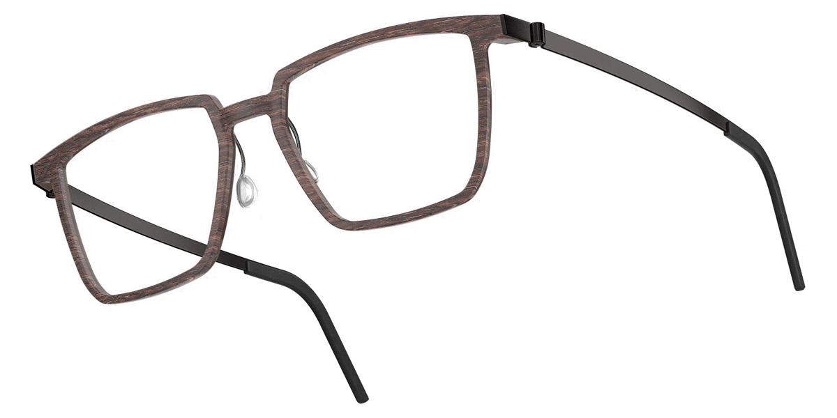 Color: Smoked Oak/Dark Brown PU9 SL101 Warm Gray- Lindberg Buffalo Titanium LND1844WB11PU953