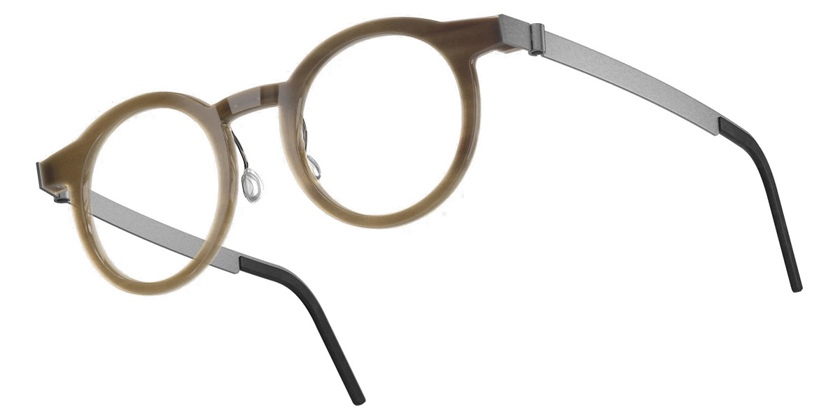 Color: Light Brown 10 SL26 Gray/Blue Gradient- Lindberg Buffalo Titanium LND1846H161044