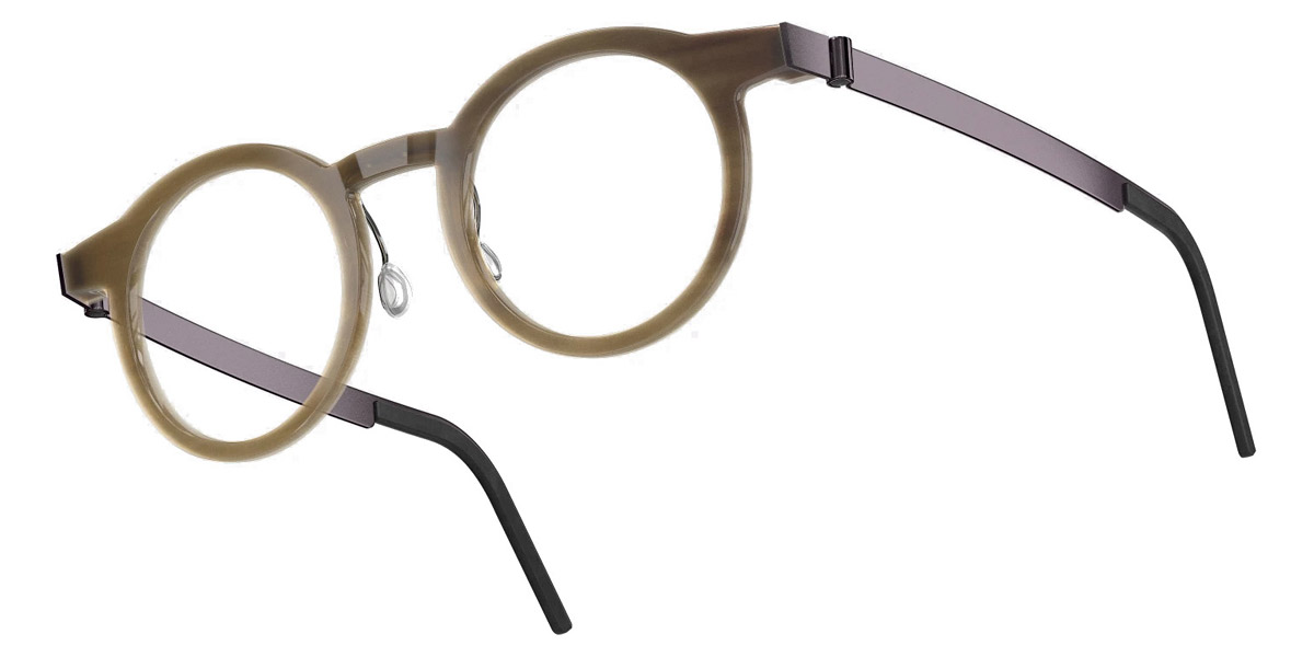 Color: Light Brown PU14 SL54 Rose Gold Mirrored-Medium Gray- Lindberg Buffalo Titanium LND1846H16PU1444