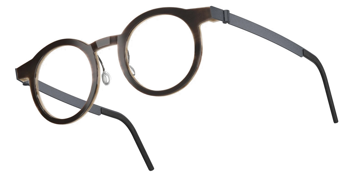 Color: Medium Brown/Light Brown U16 SL101 Warm Gray- Lindberg Buffalo Titanium LND1846H18U1644