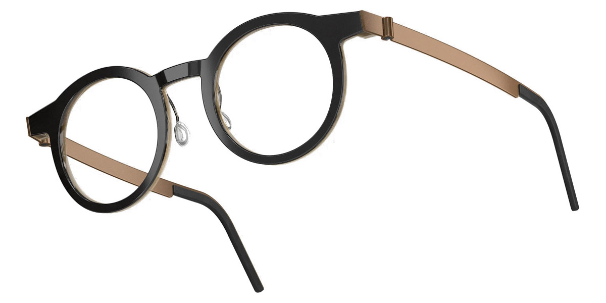 Color: Deep Black/Light Brown PU15 SL82 Green Gradient- Lindberg Buffalo Titanium LND1846H26PU1544