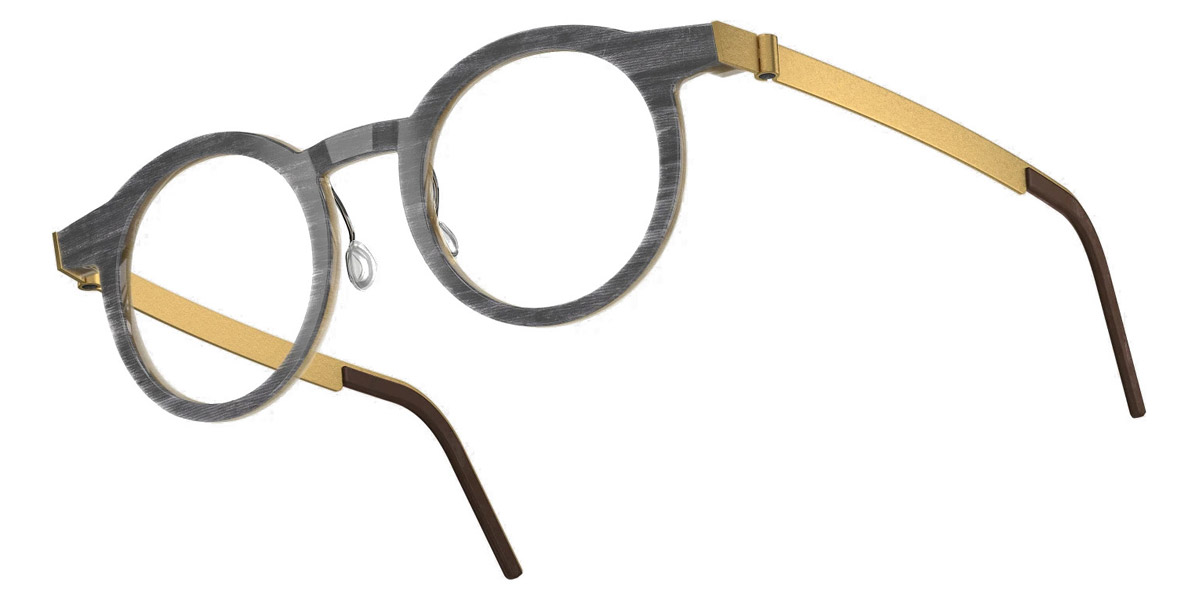 Color: Shadow/Light Brown GT SL86 Dark Gray Gradient- Lindberg Buffalo Titanium LND1846HTE26GT44