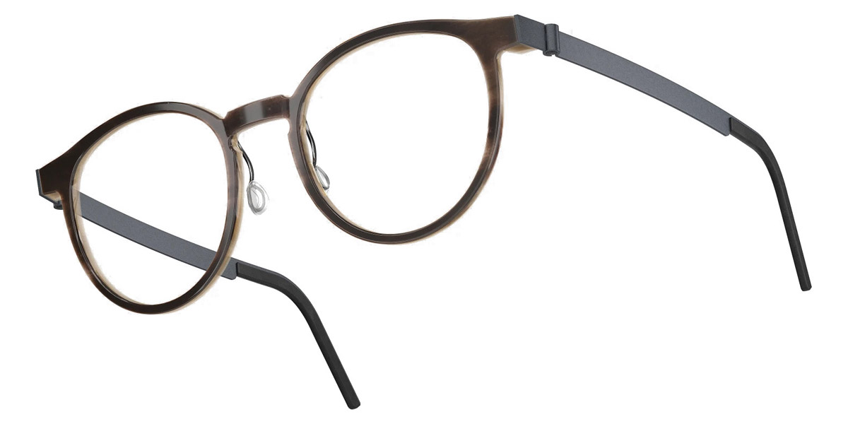 Color: Medium Brown/Light Brown U16 SL10 Light Brown Gradient- Lindberg Buffalo Titanium LND1849H18U1651