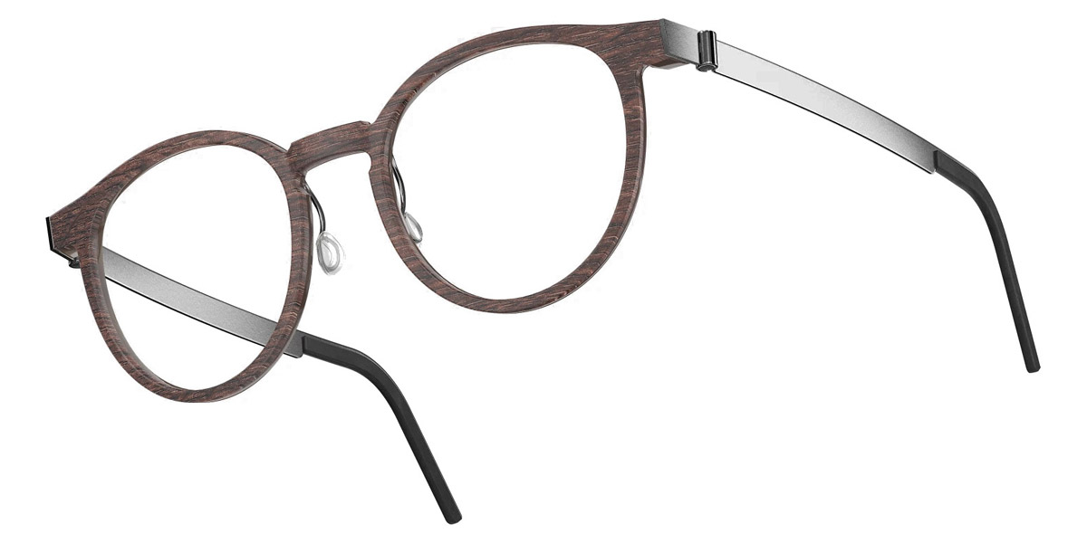 Color: Smoked Oak/Dark Brown P10 SL35 Purple Gradient- Lindberg Buffalo Titanium LND1849WB11P1053