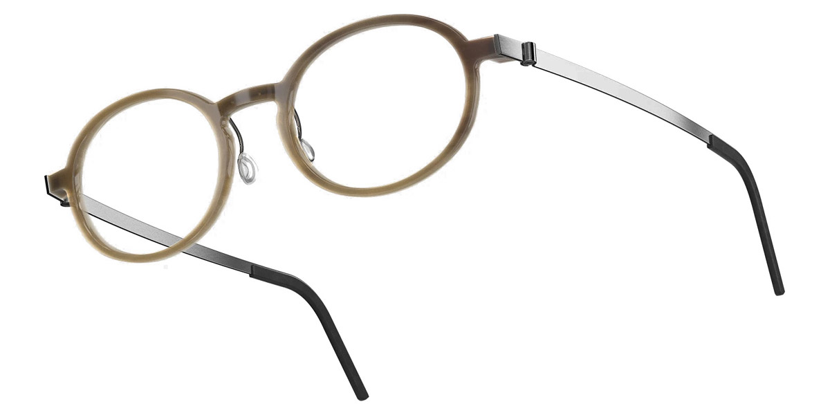 Color: Light Brown P10 SL93 Blue Gradient- Lindberg Buffalo Titanium LND1850H16P1050