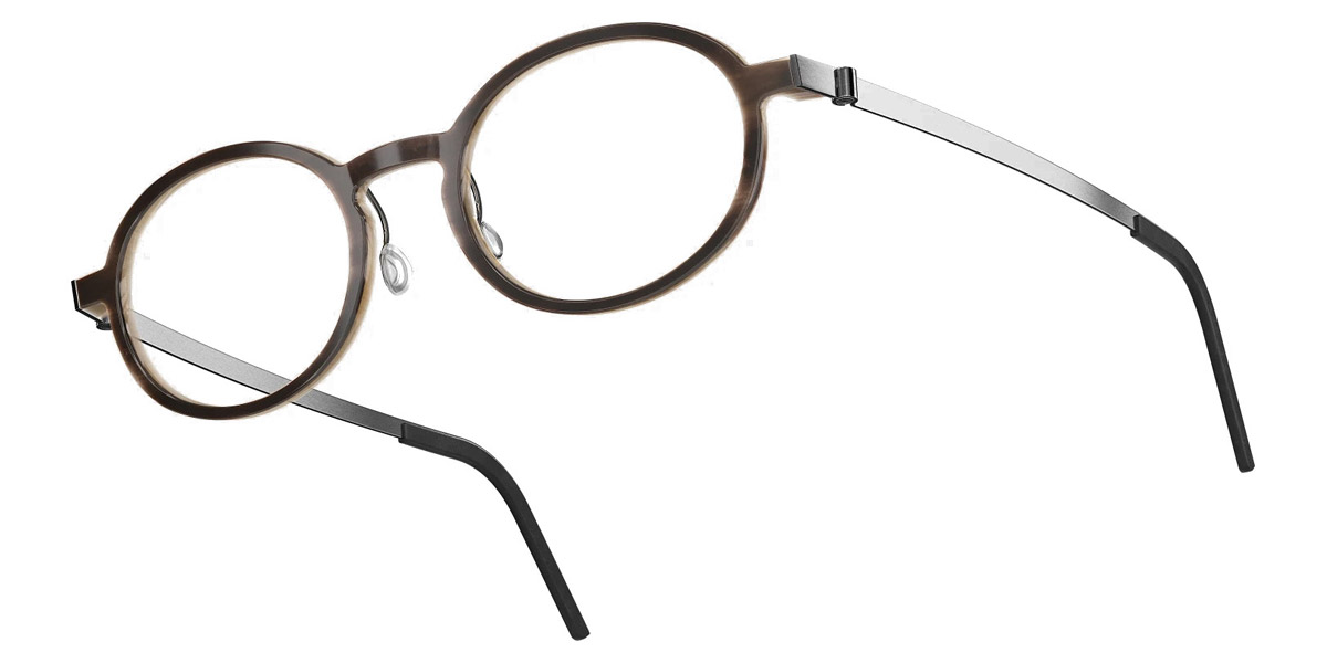 Color: Medium Brown/Light Brown P10 SL10 Light Brown Gradient- Lindberg Buffalo Titanium LND1850H18P1050