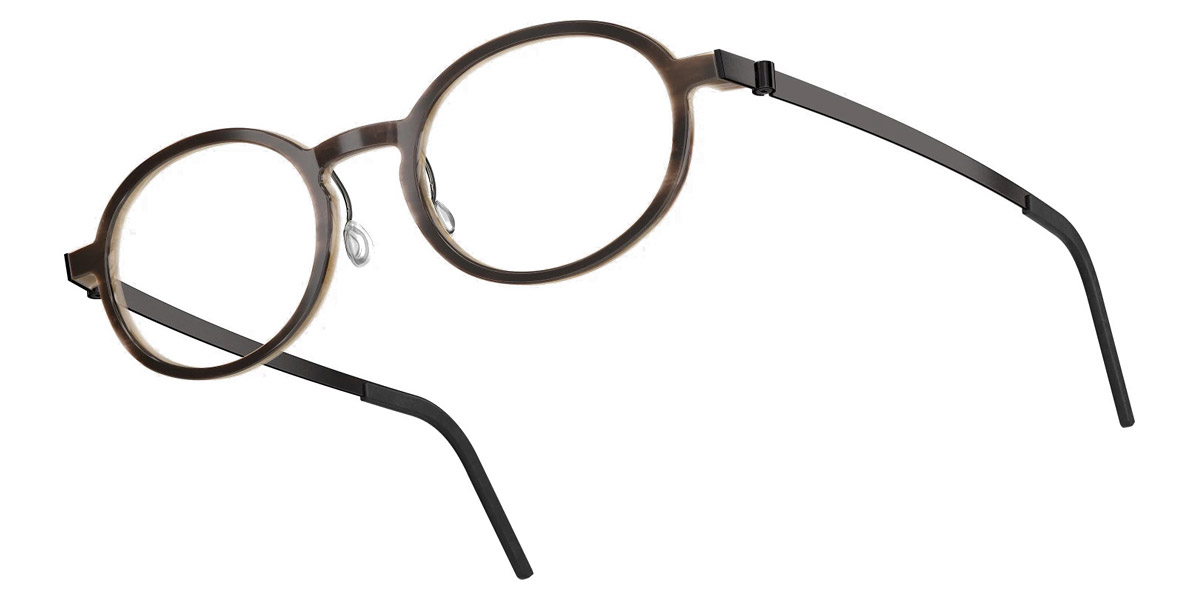 Color: Medium Brown/Light Brown PU9 SL18 Gray/Brown Gradient- Lindberg Buffalo Titanium LND1850H18PU950