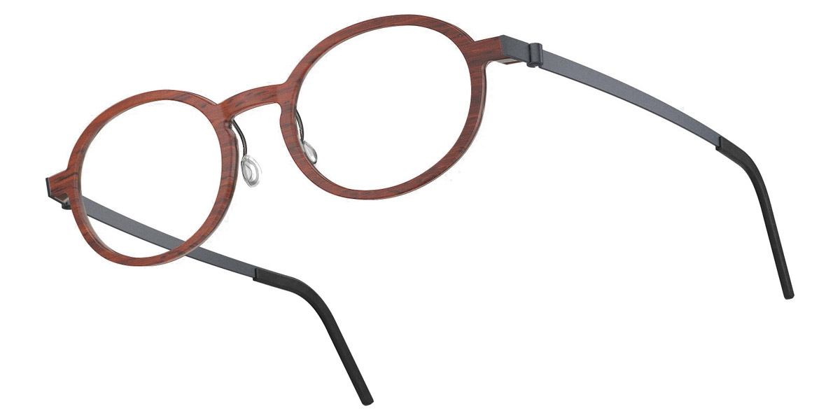 Color: Padauk/Dark Brown U16 IP02 Gray Polarized- Lindberg Buffalo Titanium LND1850WD13U1650