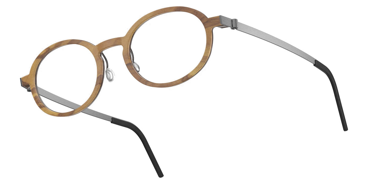 Color: Olive/Medium Brown 10 SL10 Light Brown Gradient- Lindberg Buffalo Titanium LND1850WE171050