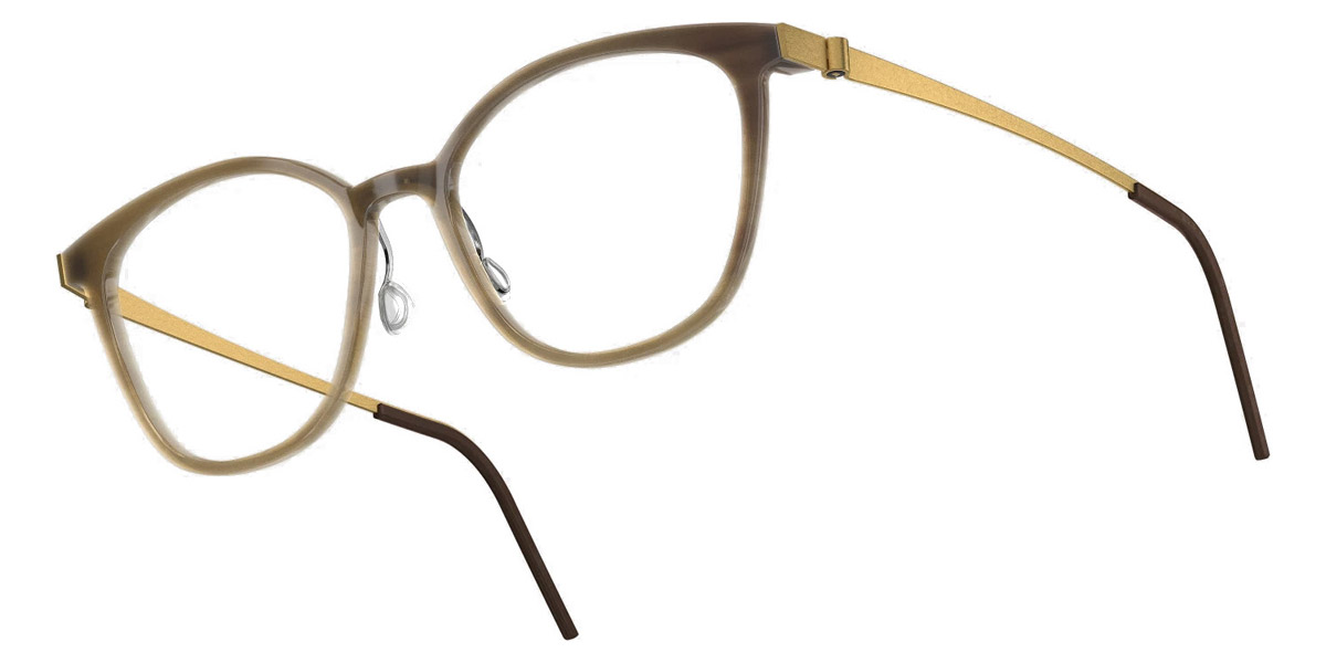 Color: Light Brown GT SL103 Gray/Green Gradient- Lindberg Buffalo Titanium LND1851H16GT49