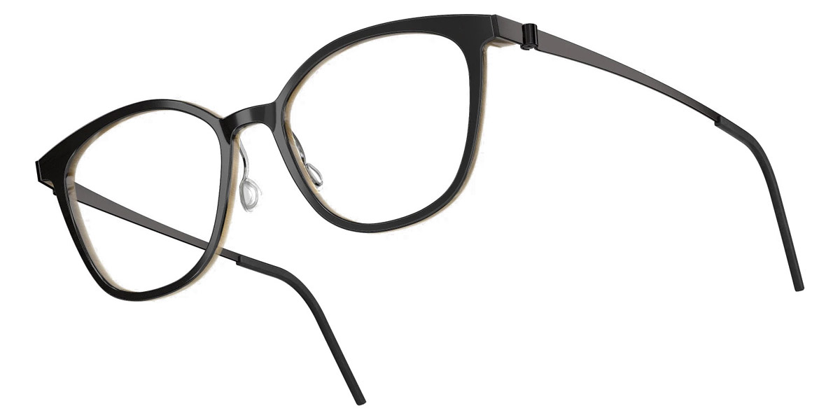 Color: Deep Black/Light Brown PU9 IP02 Gray Polarized- Lindberg Buffalo Titanium LND1851H26PU949