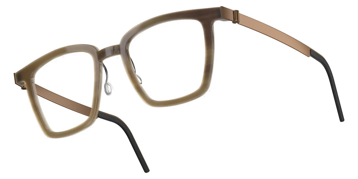 Color: Light Brown PU15 SL49 Light Silver Mirrored-Gray- Lindberg Buffalo Titanium LND1853H16PU1550