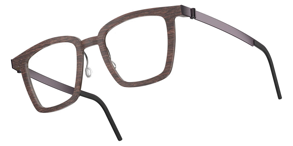 Color: Smoked Oak/Dark Brown PU14 IP01 Brown Polarized- Lindberg Buffalo Titanium LND1853WB11PU1450