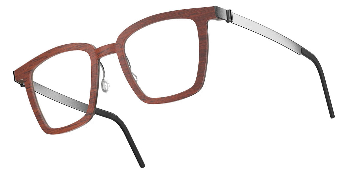 Color: Padauk/Dark Brown P10 SL43 Blue/Gray- Lindberg Buffalo Titanium LND1853WD13P1050