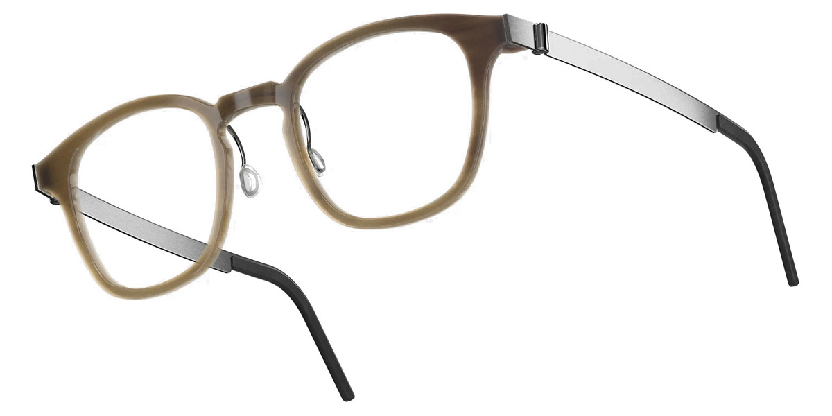 Color: Light Brown P10 SL62 Bordeaux-Pearl Gradient- Lindberg Buffalo Titanium LND1854H16P1048