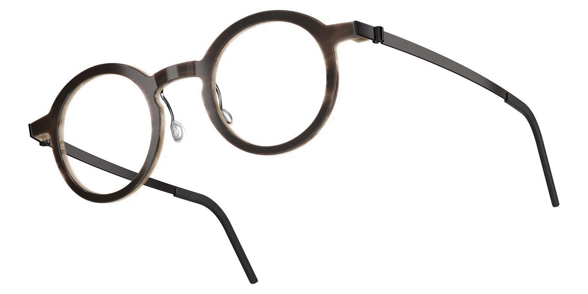 Color: Medium Brown/Light Brown PU9 SL101 Warm Gray- Lindberg Buffalo Titanium LND1855H18PU946