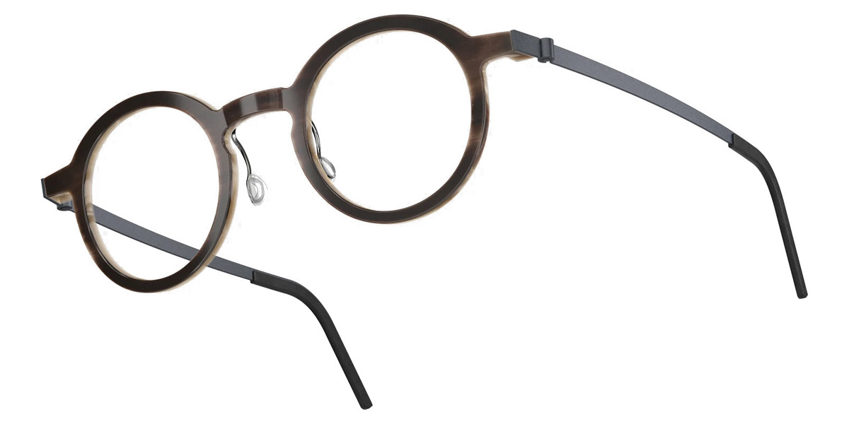 Color: Medium Brown/Light Brown U16 SL10 Light Brown Gradient- Lindberg Buffalo Titanium LND1855H18U1646