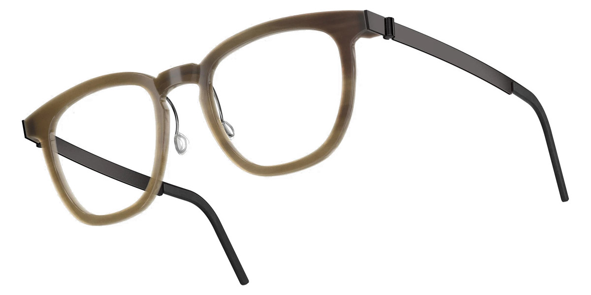 Color: Light Brown PU9 SL52 Silver Mirrored-Gray- Lindberg Buffalo Titanium LND1856H16PU951