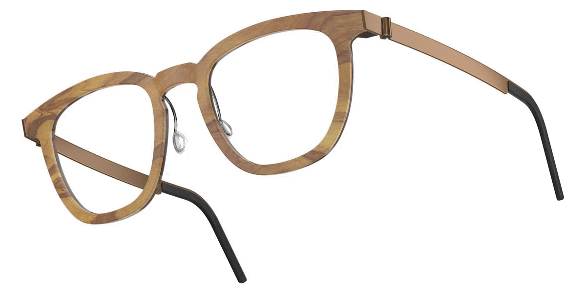 Color: Olive/Medium Brown PU15 SL35 Purple Gradient- Lindberg Buffalo Titanium LND1856WE17PU1551