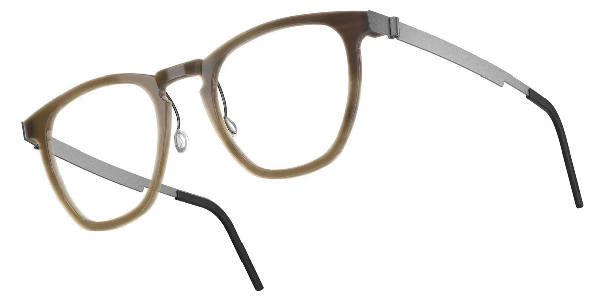 Color: Light Brown 10 IP01 Brown Polarized- Lindberg Buffalo Titanium LND1857H161052