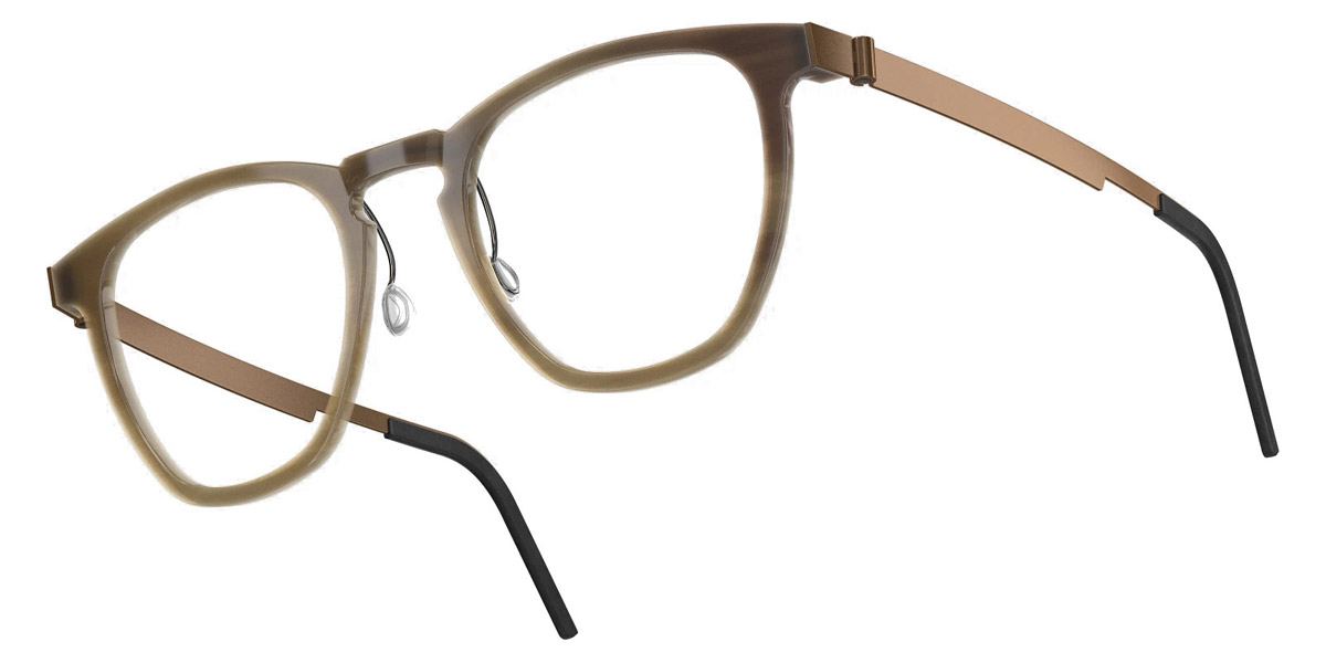 Color: Light Brown PU15 SL35 Purple Gradient- Lindberg Buffalo Titanium LND1857H16PU1552