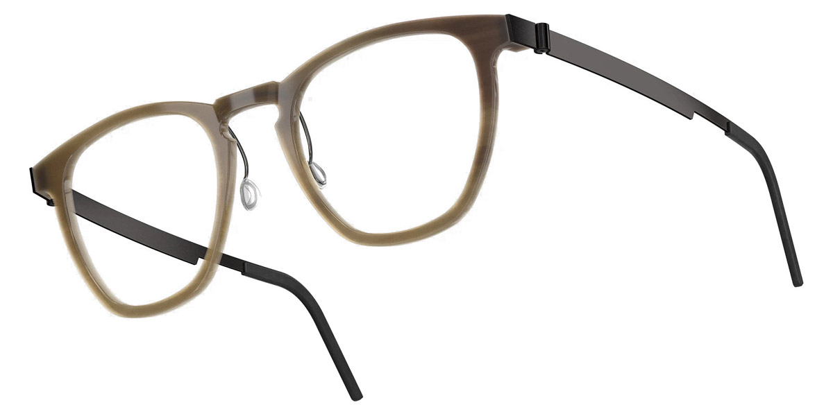 Color: Light Brown PU9 SL18 Gray/Brown Gradient- Lindberg Buffalo Titanium LND1857H16PU952