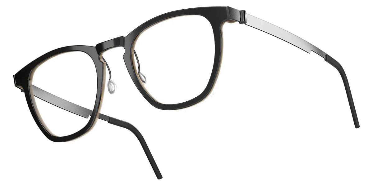 Color: Deep Black/Light Brown P10 SL18 Gray/Brown Gradient- Lindberg Buffalo Titanium LND1857H26P1052