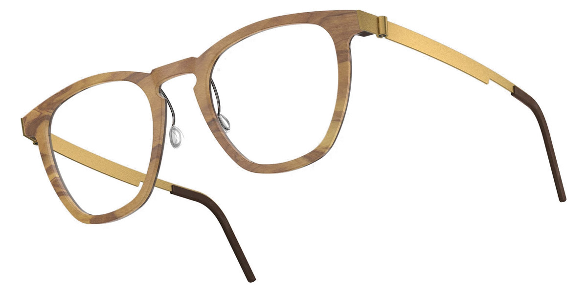 Color: Olive/Medium Brown GT SL86 Dark Gray Gradient- Lindberg Buffalo Titanium LND1857WE17GT52