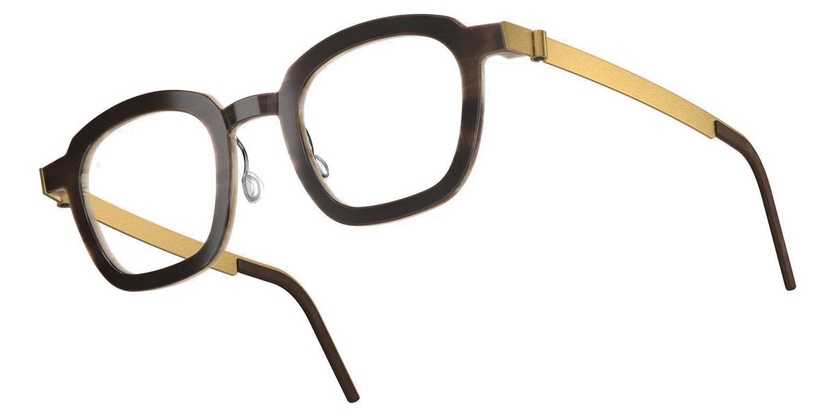 Color: Medium Brown/Light Brown GT SL87 Dark Gray- Lindberg Buffalo Titanium LND1858H18GT47