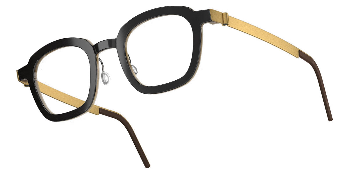 Color: Deep Black/Light Brown GT SL86 Dark Gray Gradient- Lindberg Buffalo Titanium LND1858H26GT45