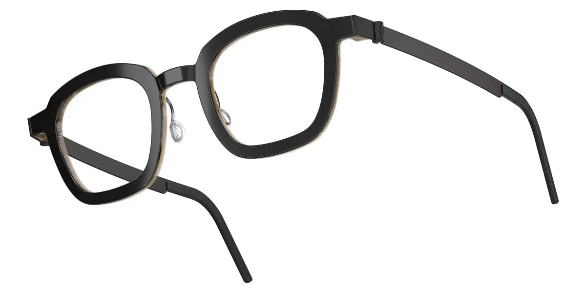 Color: Deep Black/Light Brown U9 SL101 Warm Gray- Lindberg Buffalo Titanium LND1858H26U945