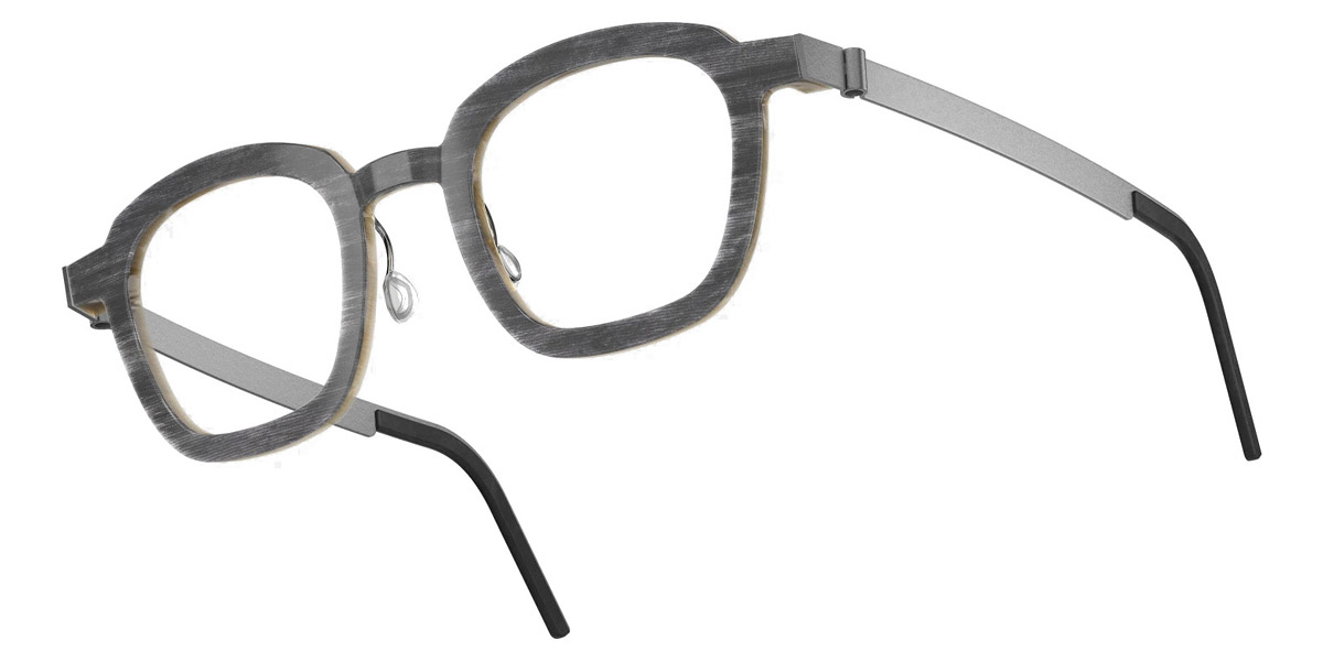 Color: Shadow/Light Brown 10 SL103 Gray/Green Gradient- Lindberg Buffalo Titanium LND1858HTE261045