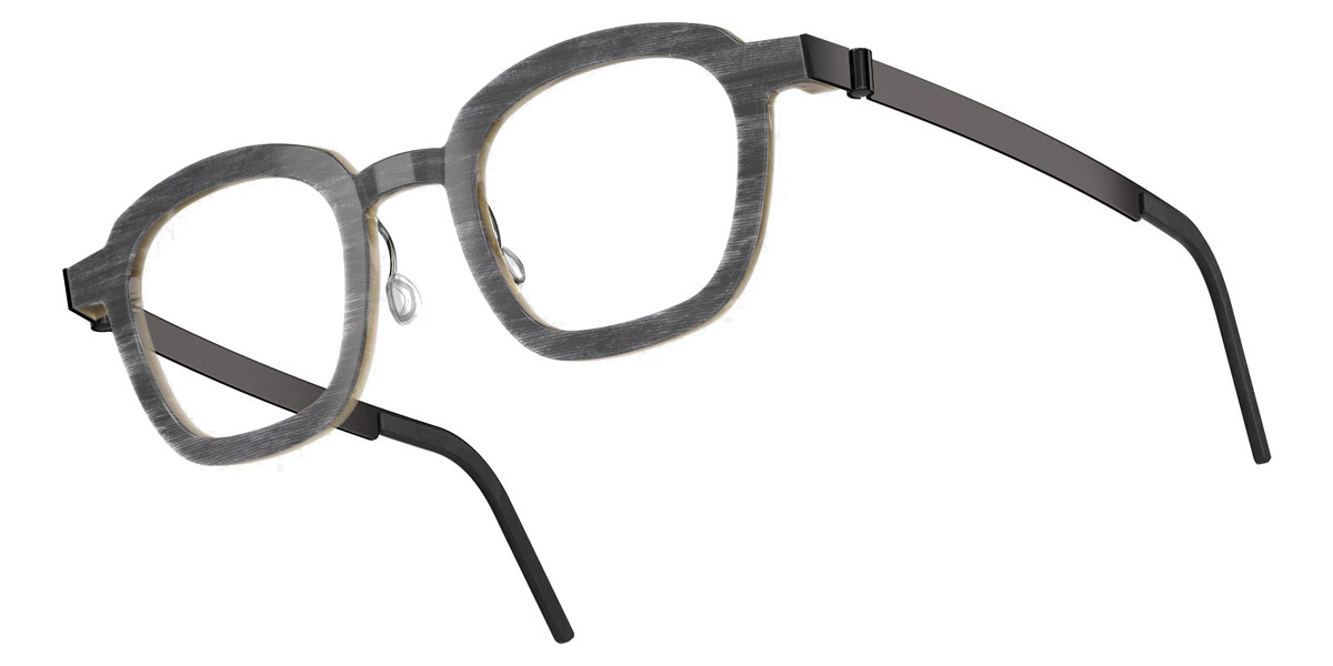 Color: Shadow/Light Brown PU9 SL93 Blue Gradient- Lindberg Buffalo Titanium LND1858HTE26PU947