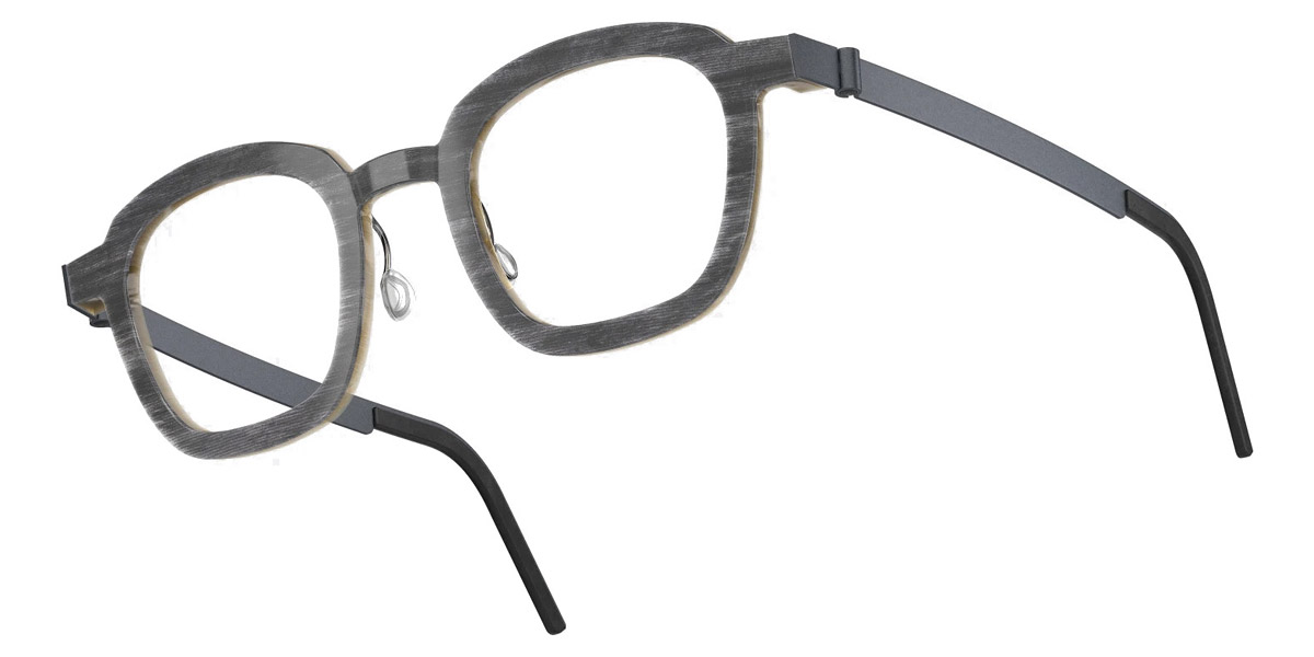 Color: Shadow/Light Brown U16 SL26 Gray/Blue Gradient- Lindberg Buffalo Titanium LND1858HTE26U1645